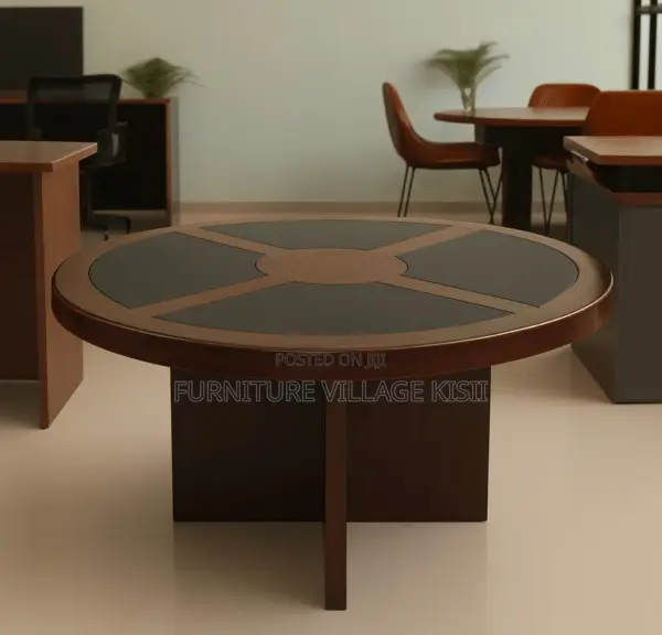 Conference Table; 4Seater Mahogany Meeting Table