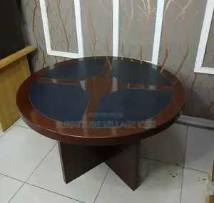 Conference Table; 4Seater Mahogany Meeting Table