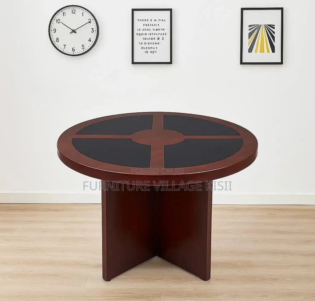 Conference Table; 4Seater Mahogany Meeting Table