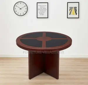 Conference Table; 4Seater Mahogany Meeting Table