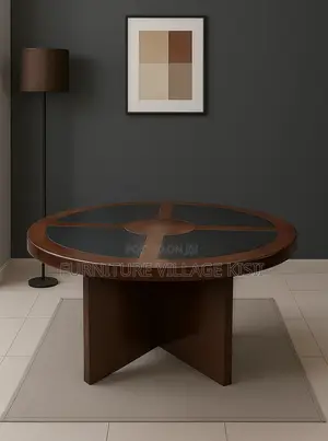 Conference Table; 4Seater Mahogany Meeting Table