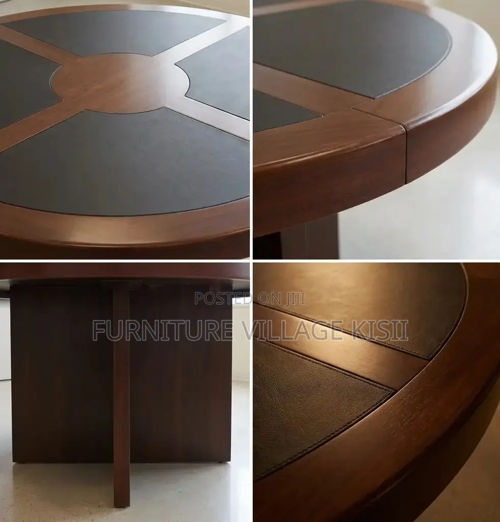 Conference Table; 4Seater Mahogany Meeting Table