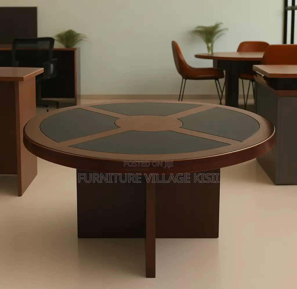 Conference Table; 4Seater Mahogany Meeting Table