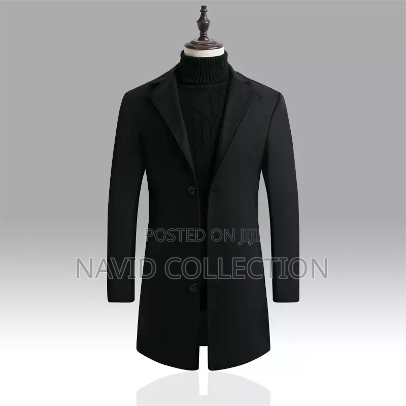 Woolen Slimfit Men Coat