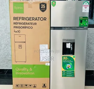 Syinix 210 LTRS Double Door Fridge With Water Dispenser