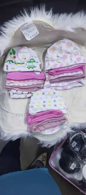 5in 1 Baby Cotton Kofia