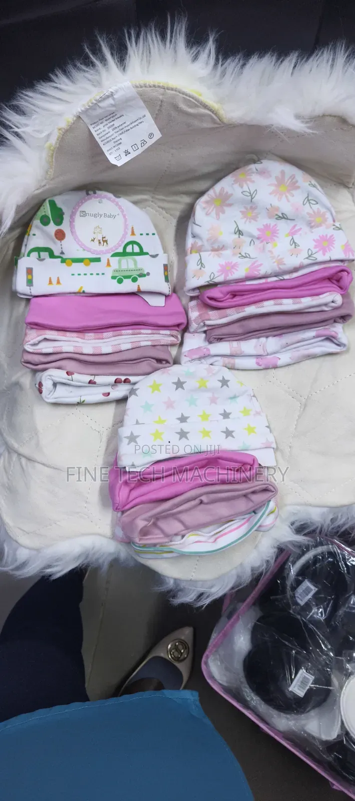 5in 1 Baby Cotton Kofia