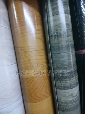 Premium Mkeka Wa Mbao – Durable PVC Flooring Roll