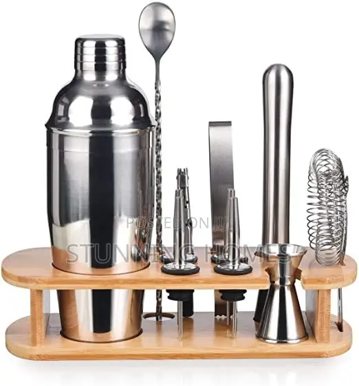 10pcs Bartender Cocktail Shaker Kit