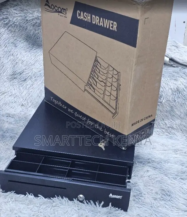 Electronic POS Cash Register Drawer With Security Lock