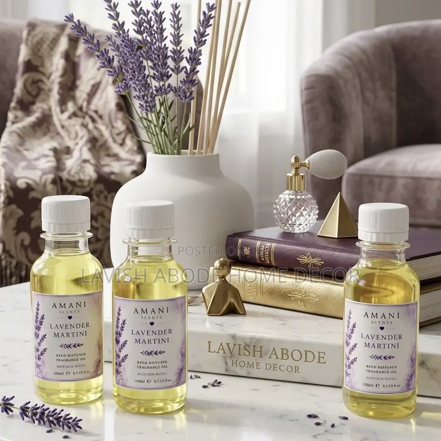 Lavender Martini Reed Diffuser Refill Oil 100ml – Home Fragrance