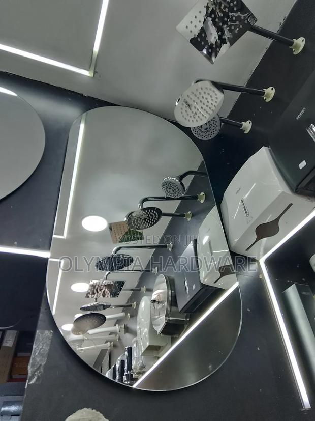 LED Mirror Oval (50x100cm - thumbnail 2