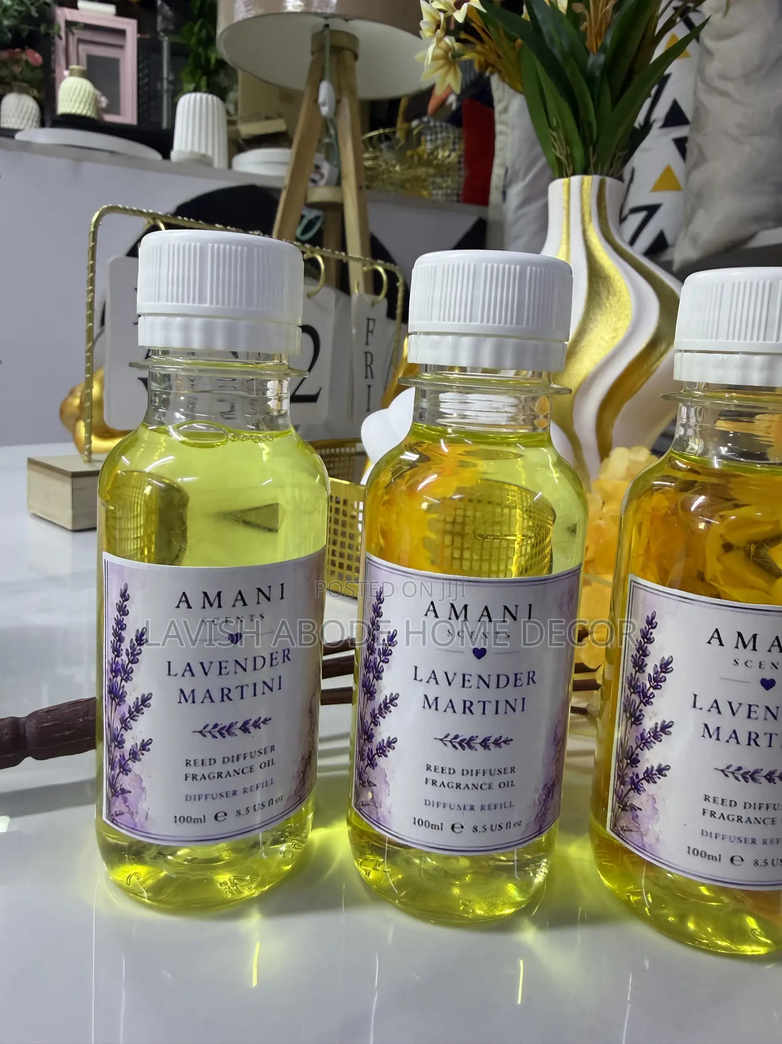 Lavender Martini Reed Diffuser Refill Oil 100ml Air Fresh Fragrance