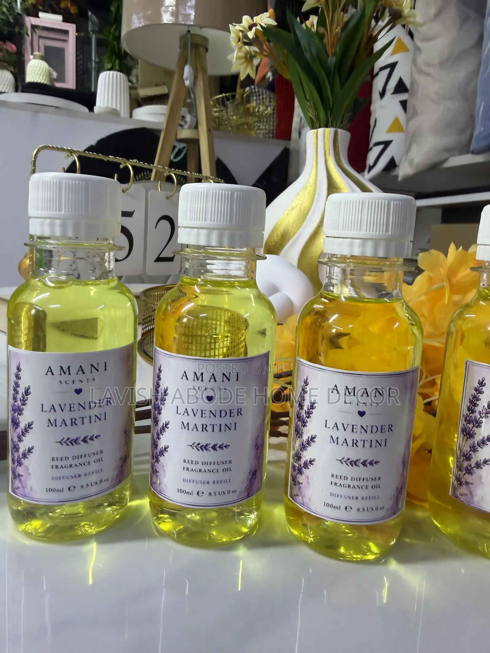 Lavender Martini Reed Diffuser Refill Oil 100ml Air Fresh Fragrance