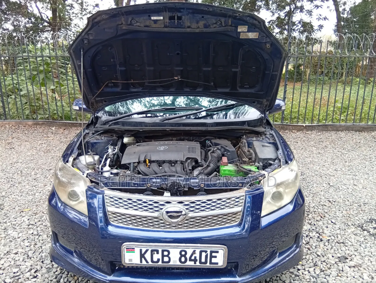 Toyota Corolla Fielder 2008 Blue