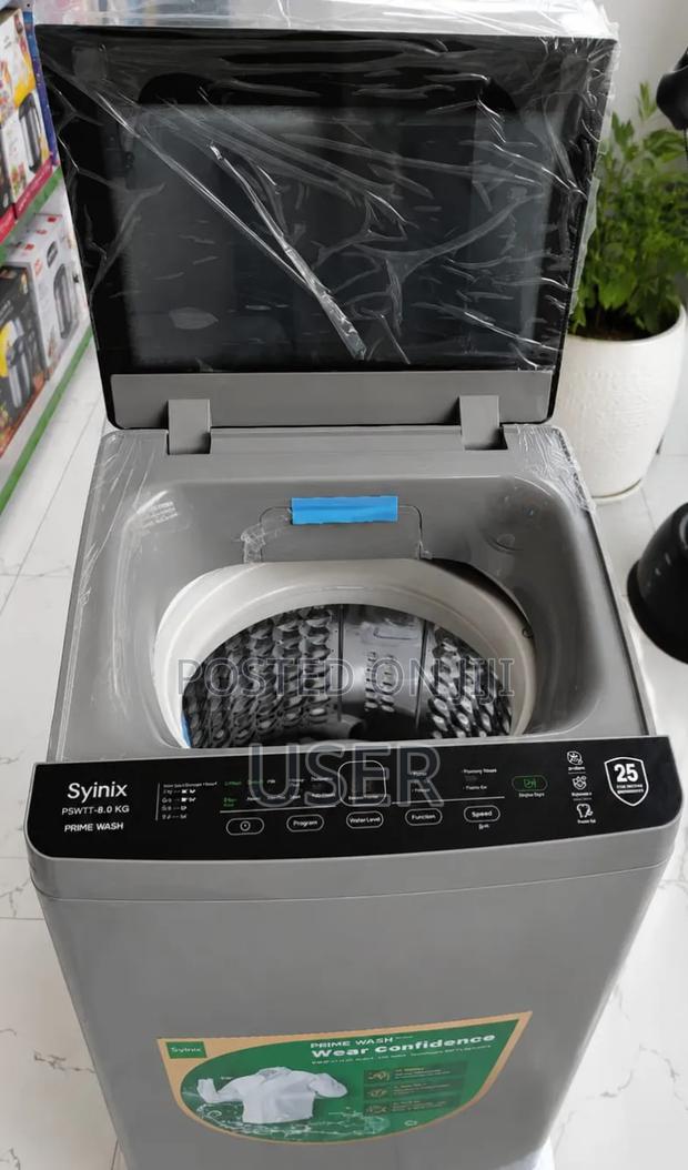 8kg Syinix Topload Full Automatic - main view