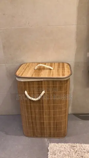 Foldable Bamboo Laundry Basket