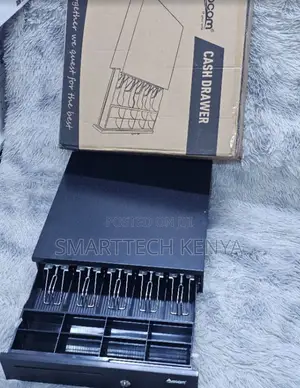 Professional POS Cash Register Drawer With Lock Coin Tray