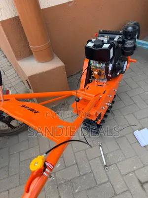 Ground Trenching or Chain Tiller Machine
