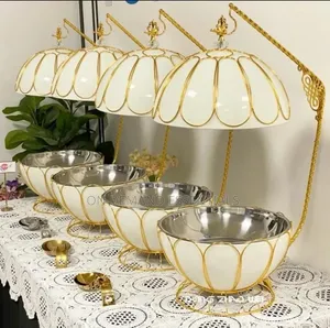  *Elegant Egg Shaped Design Food Warmer's/ Buffet Chaffing Dishes
