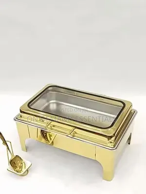 *Luxury Hydraulic Chaffing Dish Rectangular Shape Available