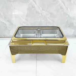 *Luxury Hydraulic Chaffing Dish Rectangular Shape Available