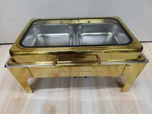 *Luxury Hydraulic Chaffing Dish Rectangular Shape Available