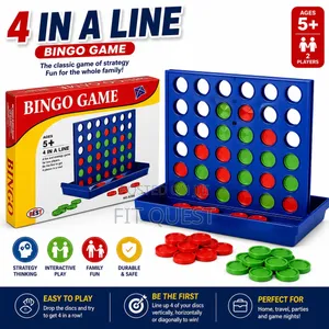 4 in a Line Bingo Game Large