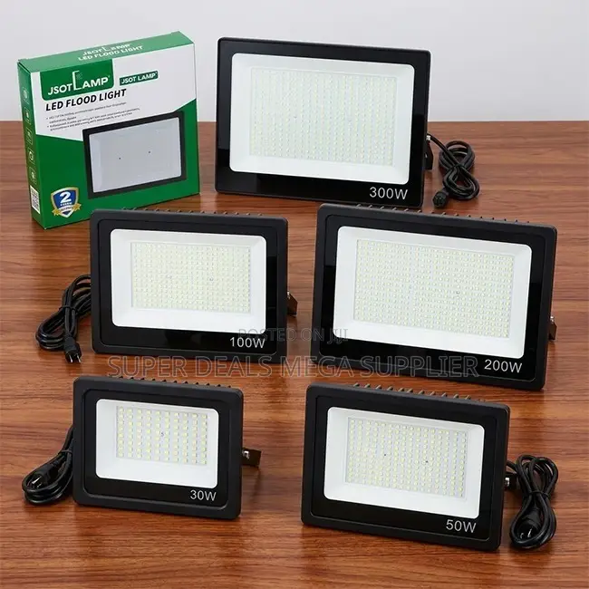 Factory Prices 30W,50W,100W,200W 300W Watts AC Electric Flood Lights