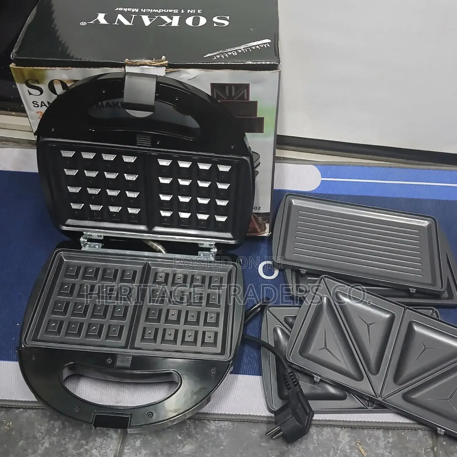 Sandwich Maker 3 in 1