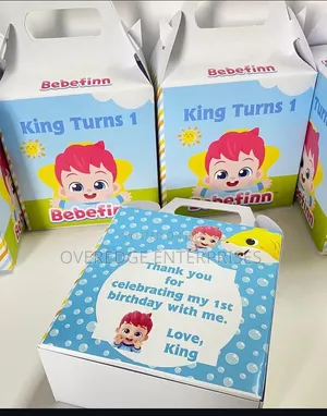 Themed Kids Hats and Treat Boxes