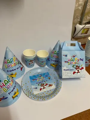 Themed Kids Hats and Treat Boxes