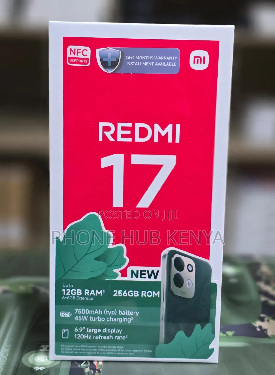 New Xiaomi Redmi 17 128 GB Black