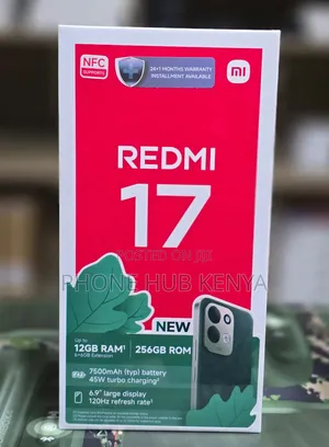 New Xiaomi Redmi 17 128 GB Black