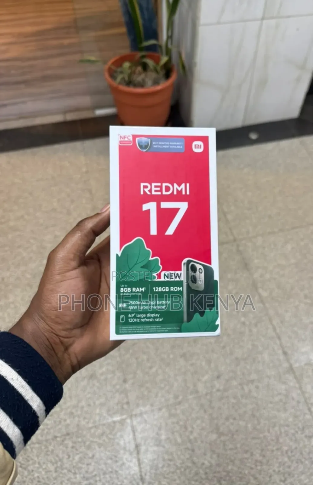 New Xiaomi Redmi 17 128 GB Black