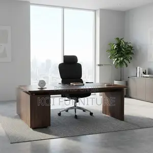 Office Chair; High Back Full Fabric Orthopedic Director Chair