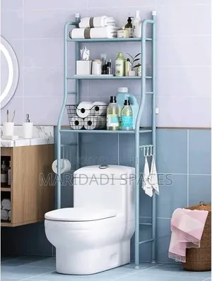 *3-Tier Over Toilet Bathroom Rack Space Saver Storage Organizer Shelf*