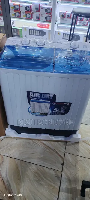 Smartpro 8kg Wash and Spin Washing Machine Twin Tub