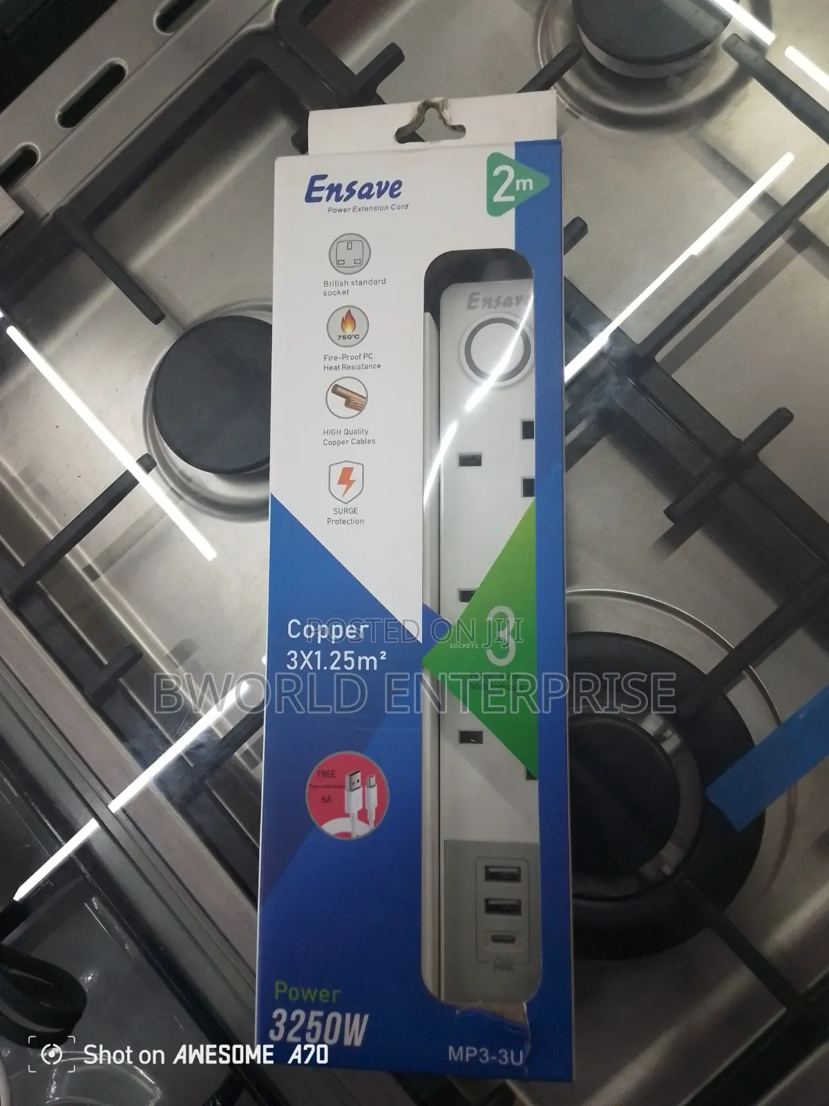 Ensave 3Way Extensions. 2M