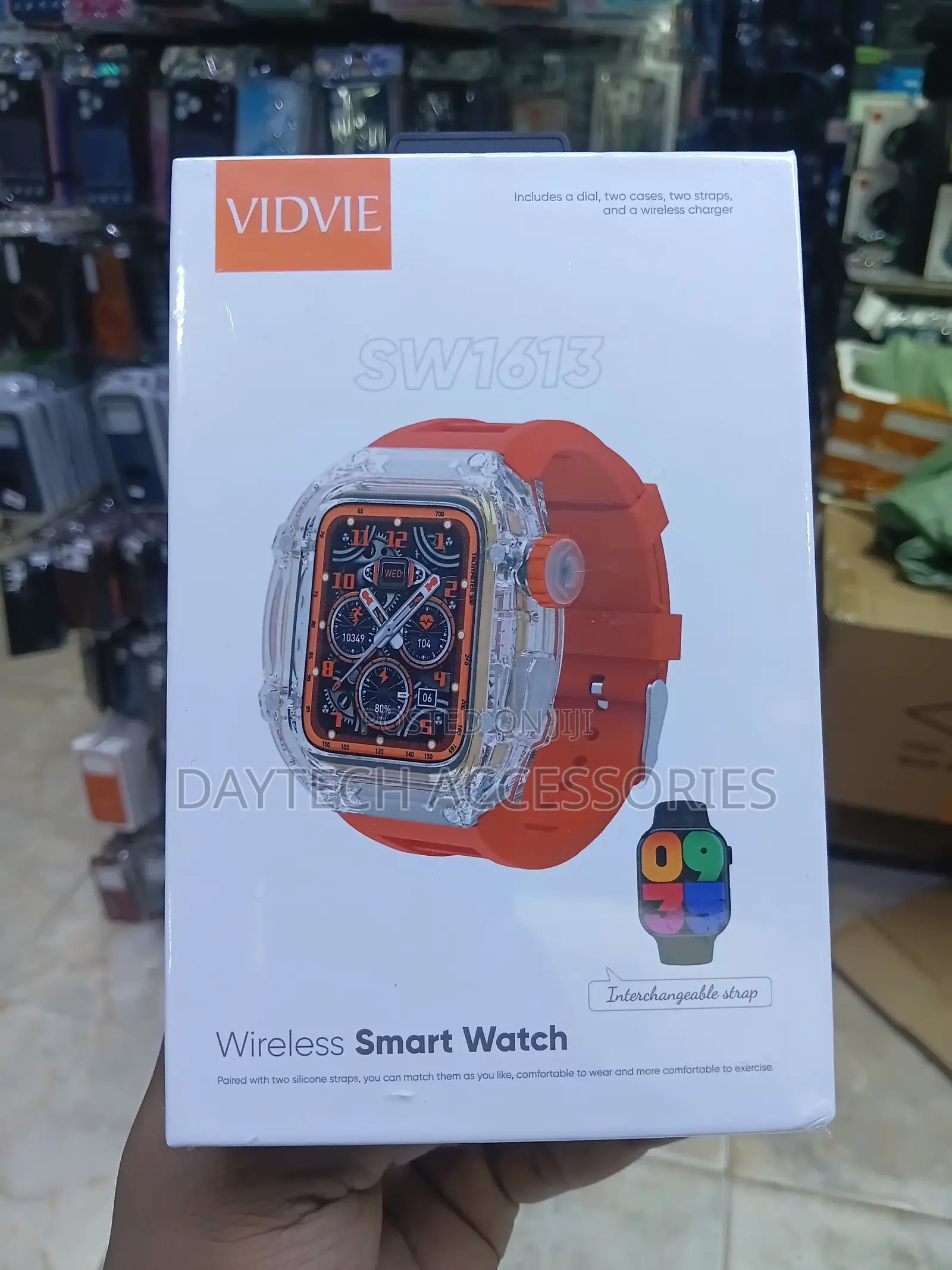 The Vidvie SW1613 Wireless Smart Watch.
