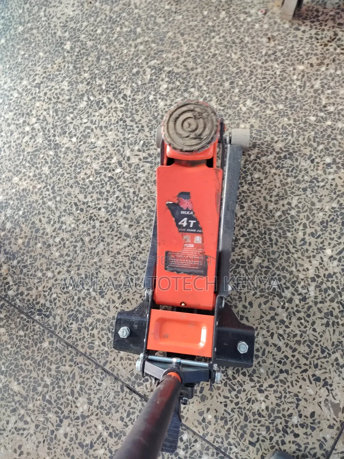 Professional Built for Workshop Use 4tns Trolley Jack Machine Sunshine