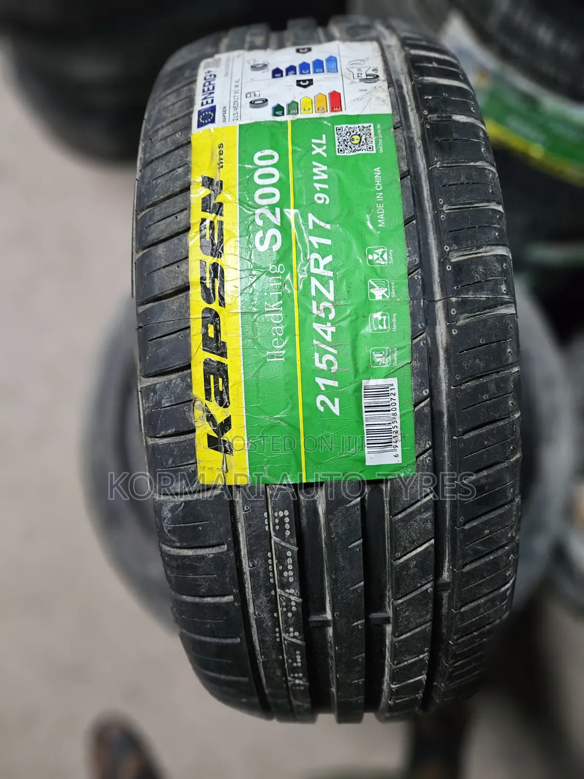 215/45r17 Kapsen Tyre