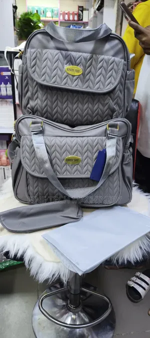 Leather Baby Diaper Bag
