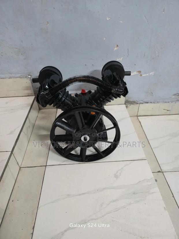 2 Cylinder Compressor Pump Head 65mm Piston - thumbnail 2