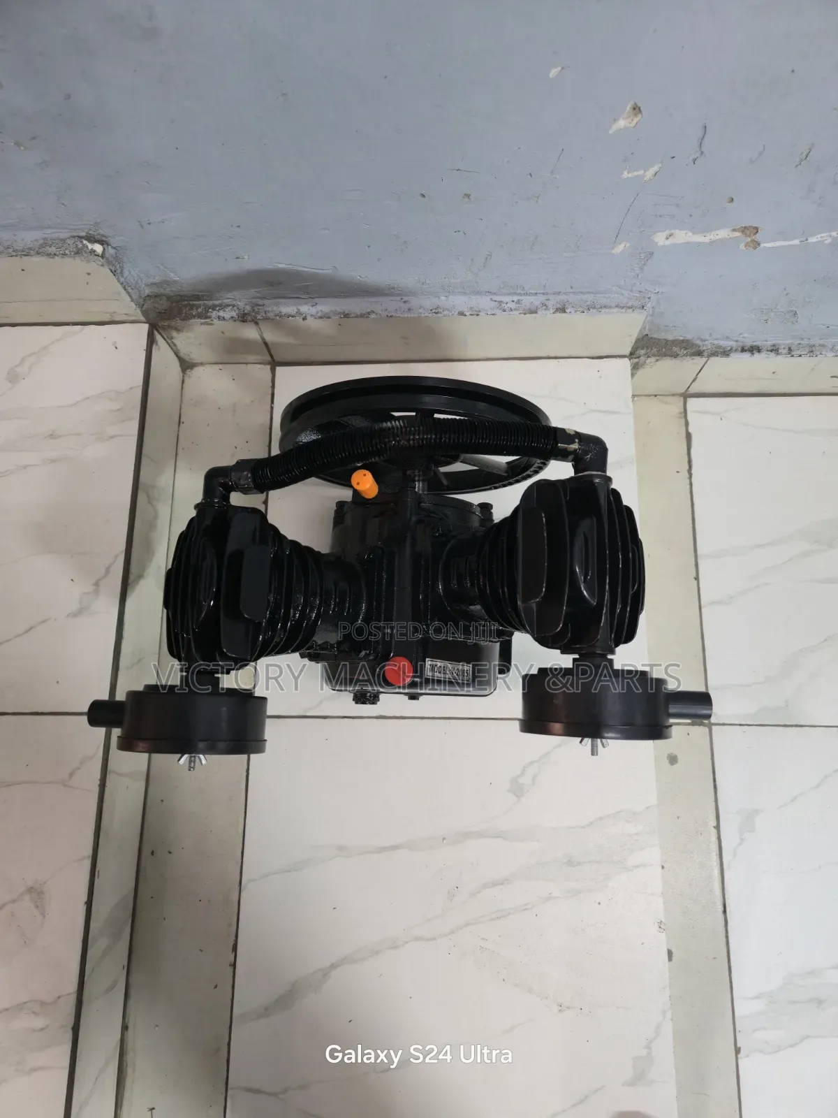 2 Cylinder Compressor Pump Head 65mm Piston