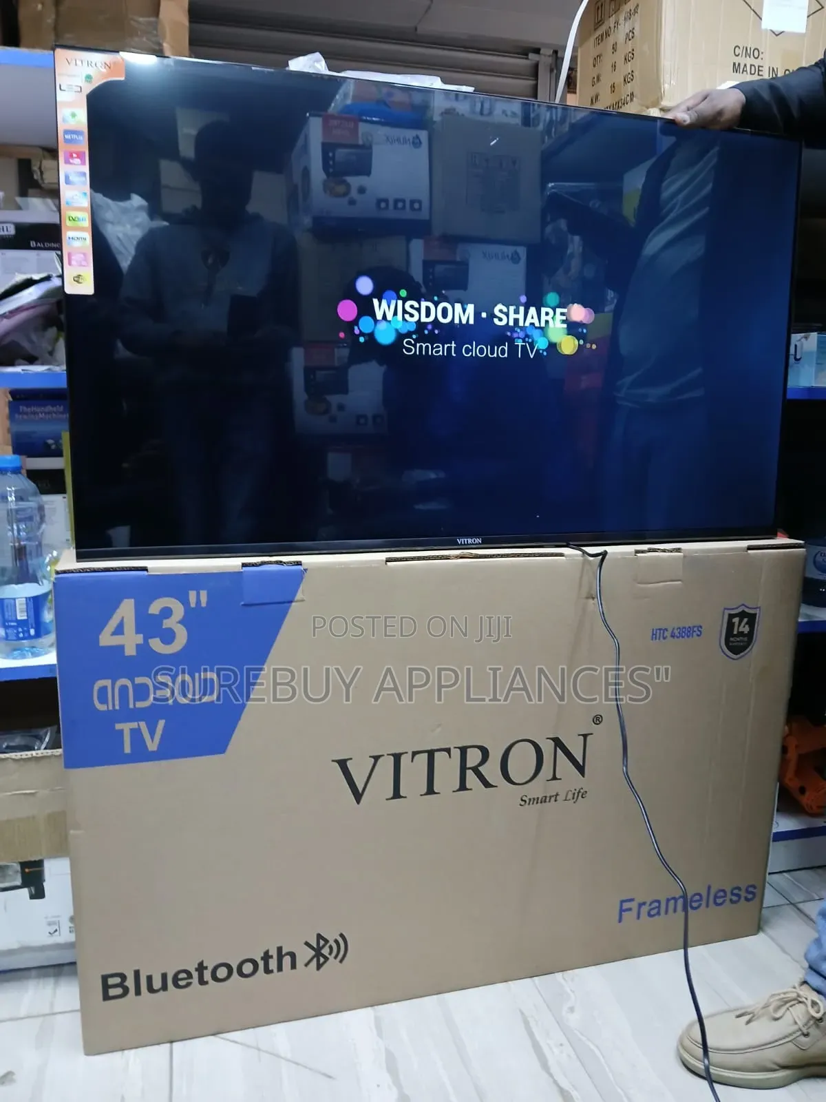 Vitron 43 Smart Android Frameless