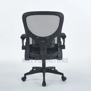 Office Chairs; Clerical Mid Back Mesh Home Office Fabric Seat