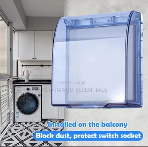 Waterproof Shock Proofing Socket Covers Transparent Wall Covers