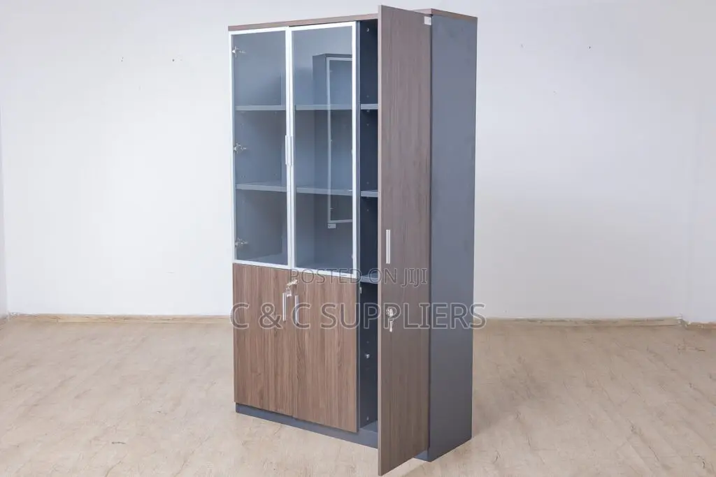 3-Doors Wooden Imported File Cabinet.