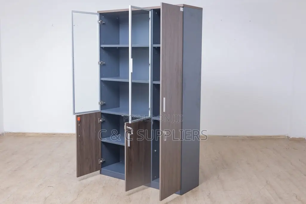 3-Doors Wooden Imported File Cabinet.
